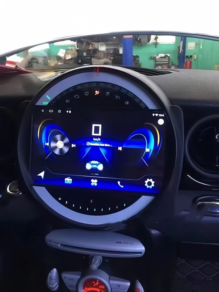 For BMW Mini Cooper R56 2007-14 CarPlay Car Radio Sat Nav Stereo Android 4+64GB - Image 3 of 4