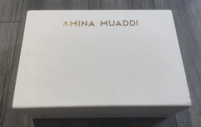 AMINA MUADDI leere Geschenkbox mit Taschentuch 30,5 x 20,5 x 11 cm