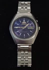 Vintage Orient Blue Dial Automatic Day Date Men's Watch