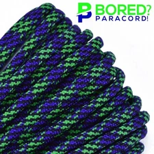 Dark Matter - 50 FT - 550 Paracord Rope 7 strand Parachute Cord