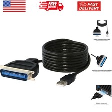 USB to Parallel IEEE 1284 Printer Cable Adapter