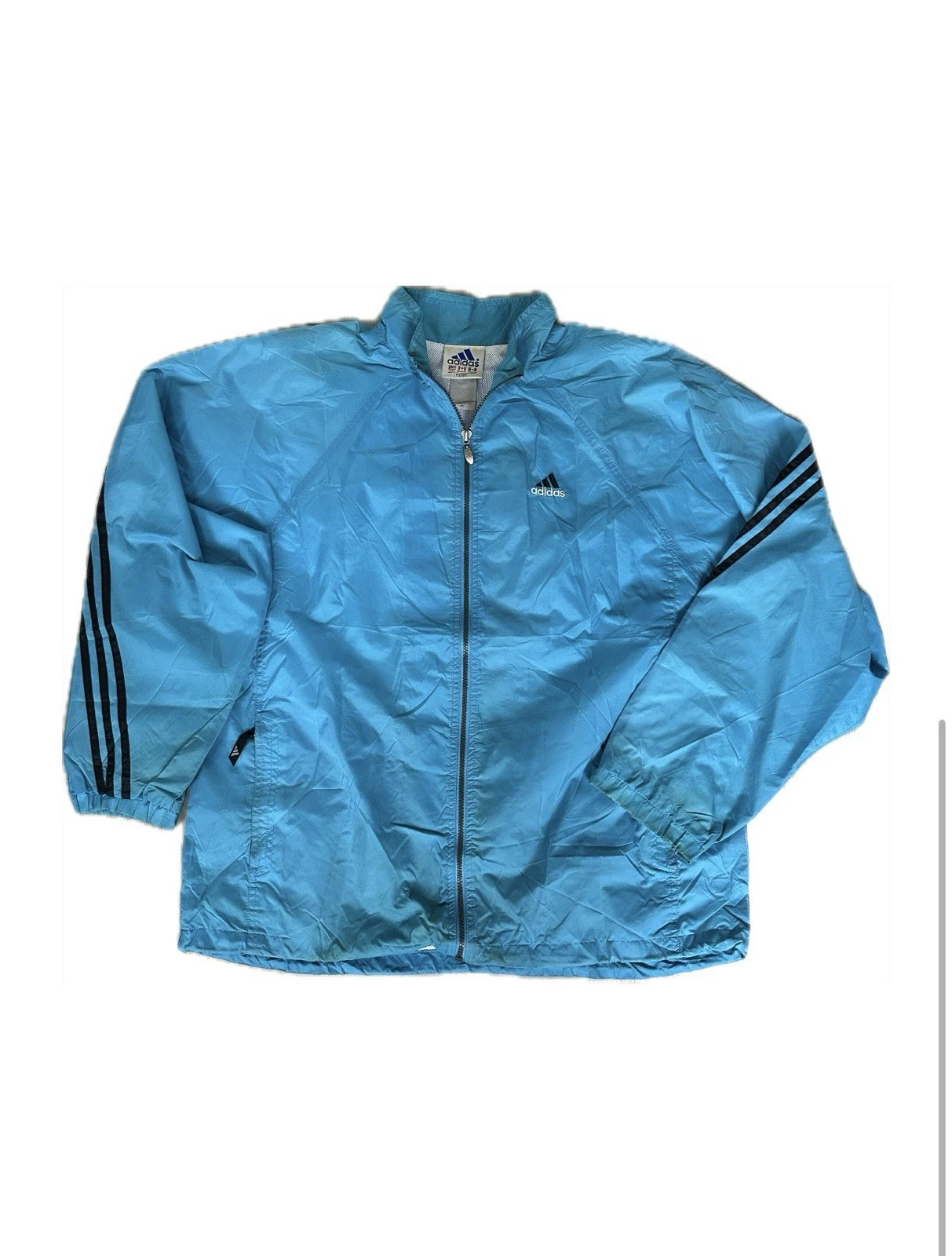 Vintage adidas windbreaker blue genuine vintage jacket size Large
