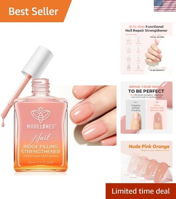 Extra Strong Nail Strengthener & Growth Polish - Ridge Filler Gel 15ml