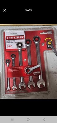 Craftsmen Gearwrench  COMBINATIION RATCHETING WRENCHES metric 