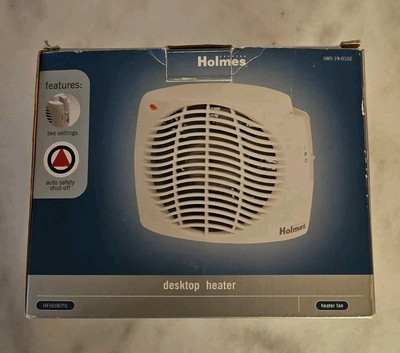 Holmes Desktop Heater/Fan HFH090 TG Small Portable Compact Safety Sunbeam  SFH090