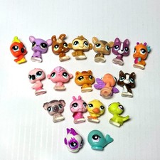 Lot og 18pcs Littlest Pet Shop Teetiniest Tiniest Teensies lps Pet Collectable
