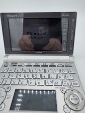 Casio EX-word Dataplus 6 XD-D7500 Japanese English Spanish Dictionary Tested