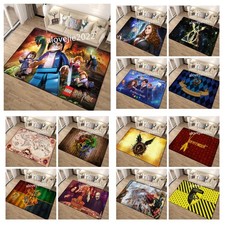 Alfombra de piso Harry Potter Hogwarts alfombra de puerta de dormitorio alfombra de silla de sala de estar