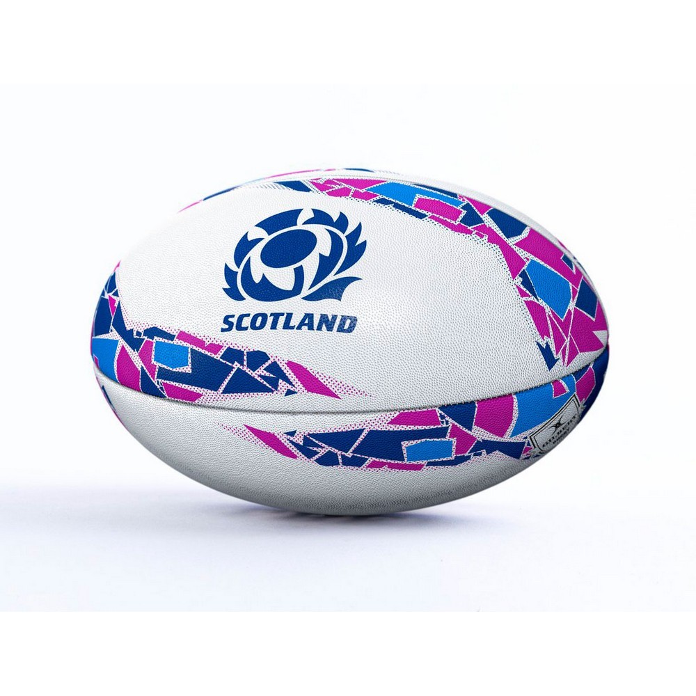 Gilbert Scotland Supporters Full Size Rugby Ball Size 5