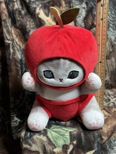 Mofusand Big Plush Toy Vegetable Market Cat Mascot Big Plush Toy Fruit BIG Apple