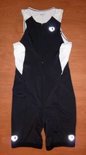 Pearl Izumi Select Series Triathlon Tri Suit Men's 2XL Sleeveless Black White