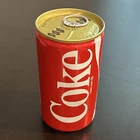 Vintage Coca-Cola Prize Can Gold Pull Tab Top Promo Coke Can Arizona