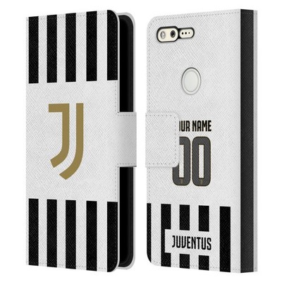 CUSTOM PERSONALIZED JUVENTUS FC 2026/27 KIT LEATHER BOOK CASE FOR GOOGLE PHONES