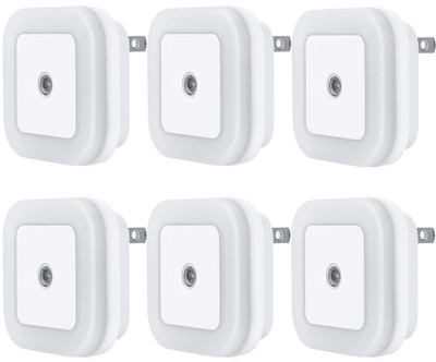 Uigos LED Night Light Lamp with Smart Sensor Dusk to Dawn Sensor, Daylight