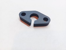 WCW - E-Box 1 Wire Grommet Holder Plate - 3D Carbon Fiber