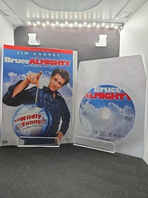 Bruce Almighty (DVD, 2003) NO CASE ECONOMY SHIPPING LIKE NEW 