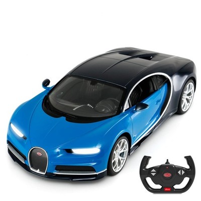 RC Bugatti Chiron Remote Control Car, 1/14 Bugatti Chiron RC Car - Blue