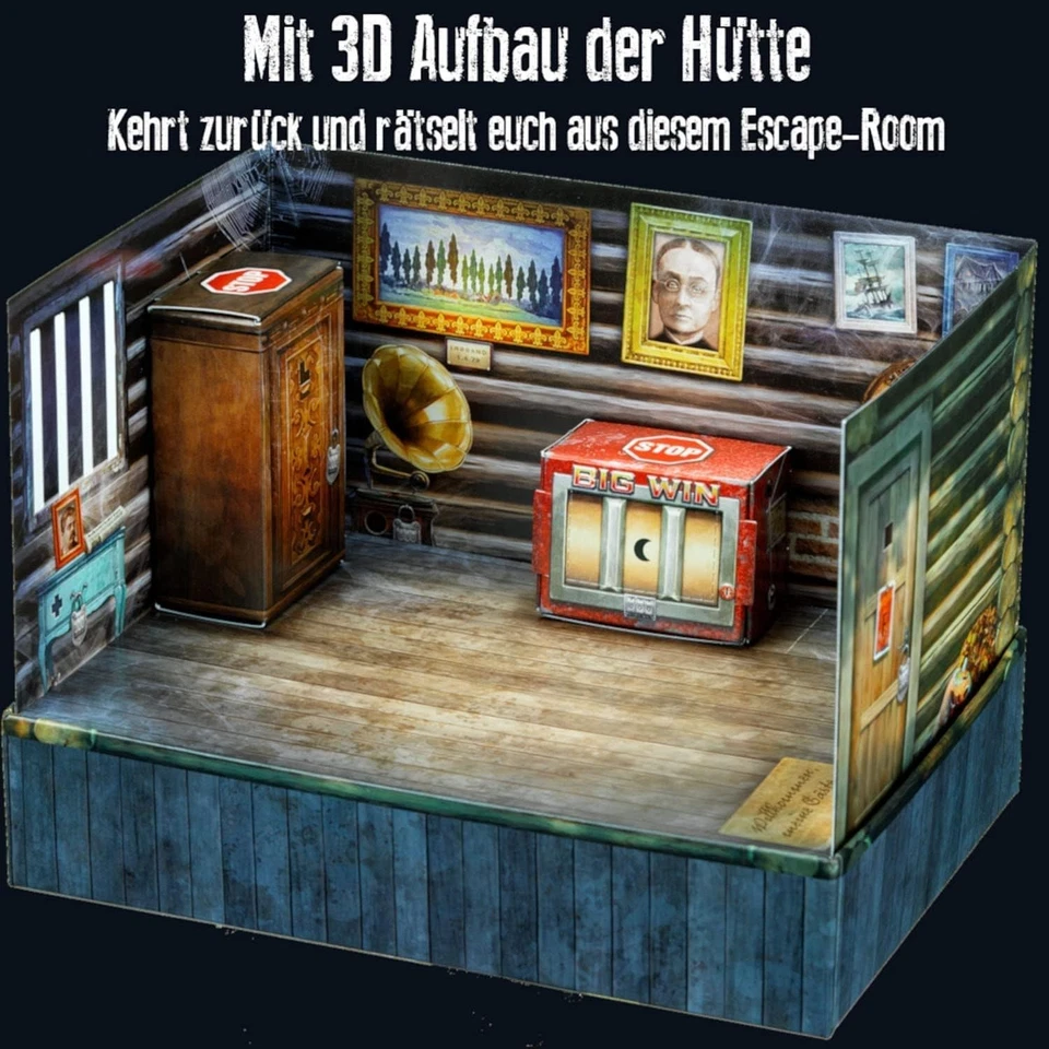 EXIT®-Das Spiel: Die Rückkehr in die verlassene Hütte, 1-4 Spieler ab 12 Jahre - Bild 4 von 4