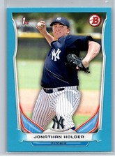 2014 Bowman Draft #DP88 Jonathan Holder Blue