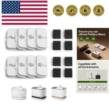 Replacement Filters for Dockstream Cat Water Fountain PLWF106/PLWF116/PLWF115...