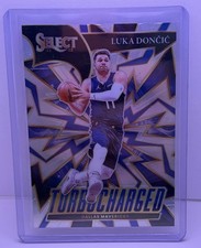 2021-22 Panini Select - Turbocharged Luka Dončić #9 Silver Prizm