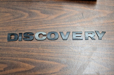 2004 Land Rover Discovery 2 Emblem Logo Letter Badge Rear D I S C O V E R Y