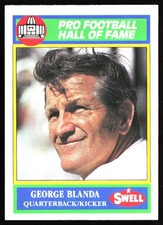 1990 Swell Greats #114 George Blanda