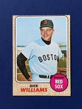 1968 Topps - Dick Williams HOF #87 - Boston Red Sox EXMT 1968 Topps - Dick Williams HOF #87 - Boston Red Sox EXMT