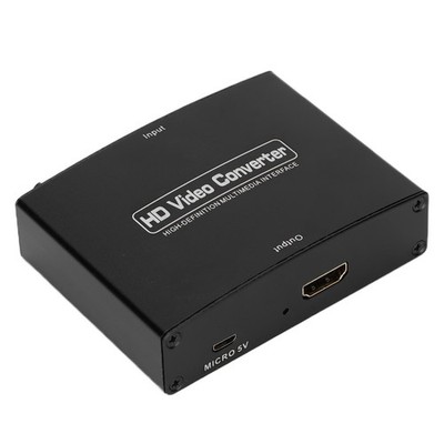 YPBPR To HD Multimedia Interface Converter Convenient Adjustable Video Conve SET
