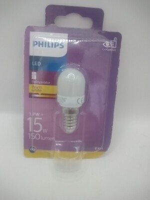 Philips LED Kühlschrank Leuchtmittel warmweiß 15W 150 Lumen E14