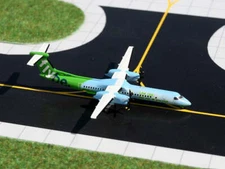 Flybe Bombardier Dash 8 Q400 G-JEDP Green Carbon GeminiJets GJBEE862 1:400 RARE