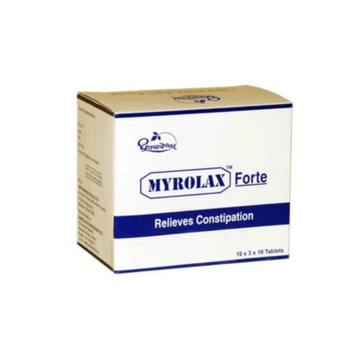 Dhootapapeshwar Myrolax Forte 60 Tabletten | Behandlung von Verstopfung | Kos...