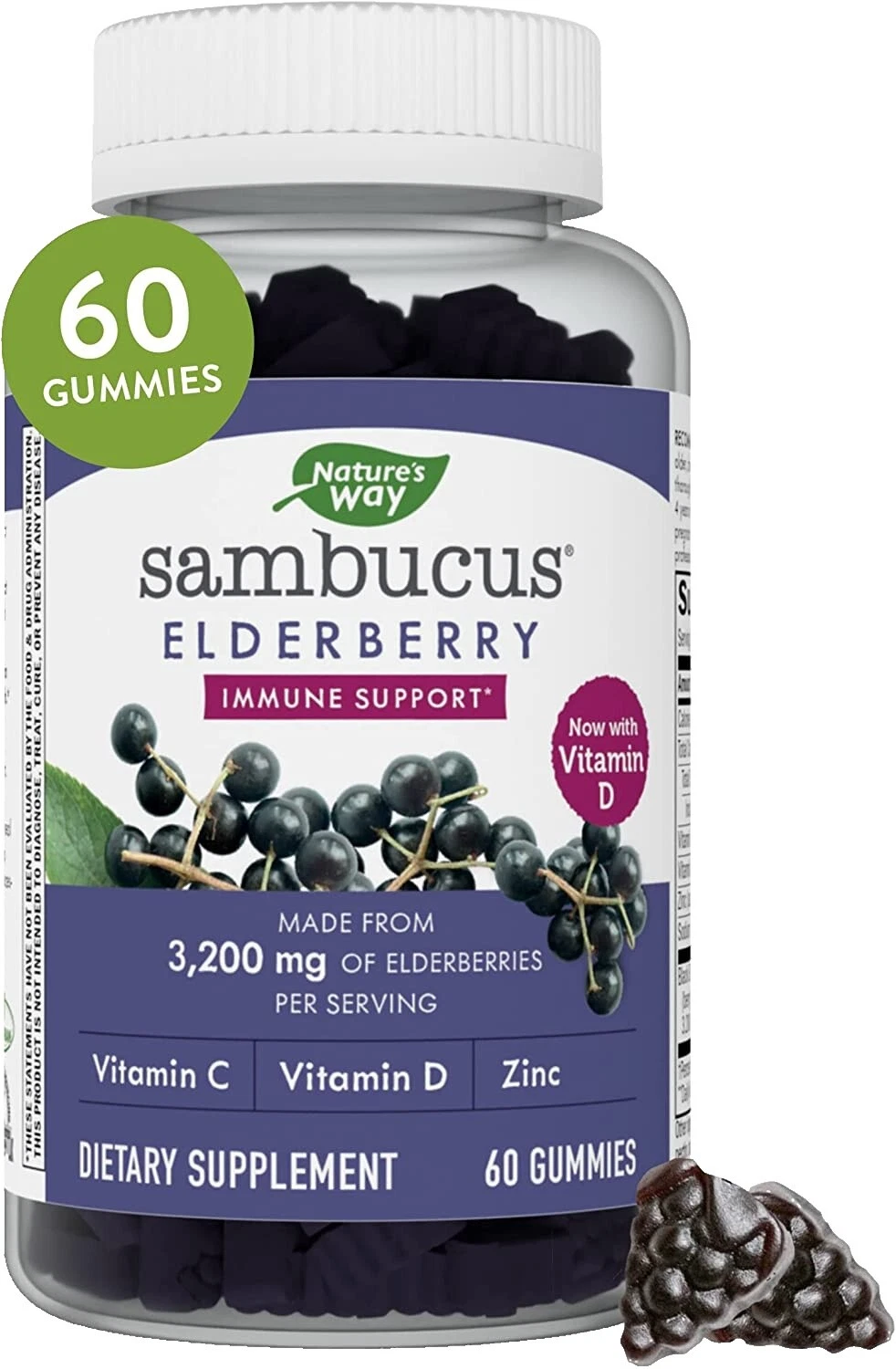 Nature's Way Vitamin D Gummy Vitamins & Minerals
