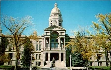 Vintage Postcard Cheyenne Wyoming State Capitol Building