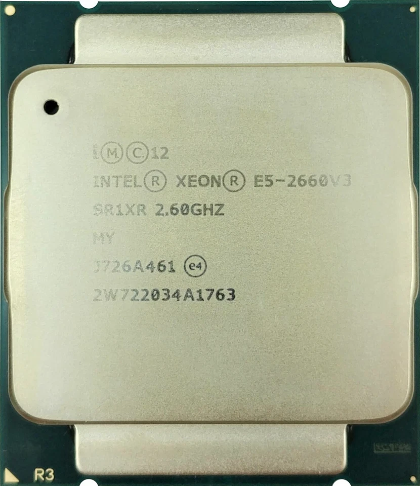 Intel Xeon E5-2660 v3 SR1XR 2.6 - 3.3GHz, 25MB, 10 Core, FCLGA2011-3, 105W CPU - Image 3 of 4