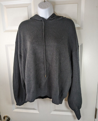 Magashoni,  Hooded Sweater, Black, Size XL