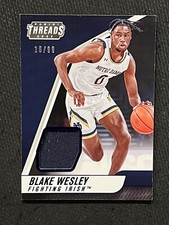 BLAKE WESLEY 2022-23 Panini Chronicles THREADS Draft Picks BLUE HOLO /99 Rookie