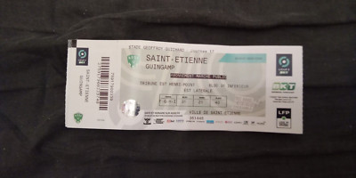 Place De Match ASSE – Guingamp (1-3) – 17e Journée L1 – 7 Décembre 2023 – Ticket Original