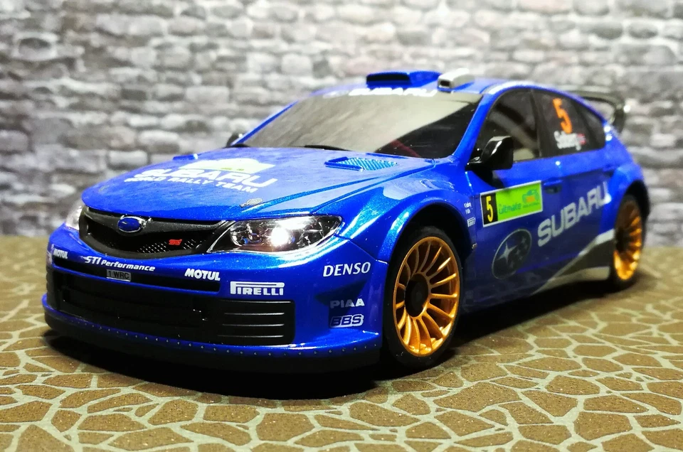 Kyosho MINI-Z AWD 4WD Drift Readyset Subaru Impreza WRC 2008 LED Front+Heck - Bild 3 von 4