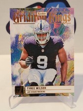 2023 Panini Donruss Football Gridiron Kings Rookie Tyree Wilson RGK-3 Raiders