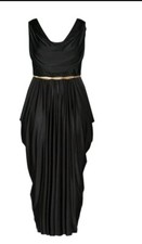 City Chic Xxs Athena Goddess Black Formal Plus Size 12