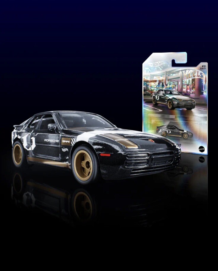 ミニカー Hot Wheels NFT Porsche 944 🔥 HOT WHEELS PREMIUM SERIES 9 vNFT PHYSICAL PORSCHE 944 TURBO IN