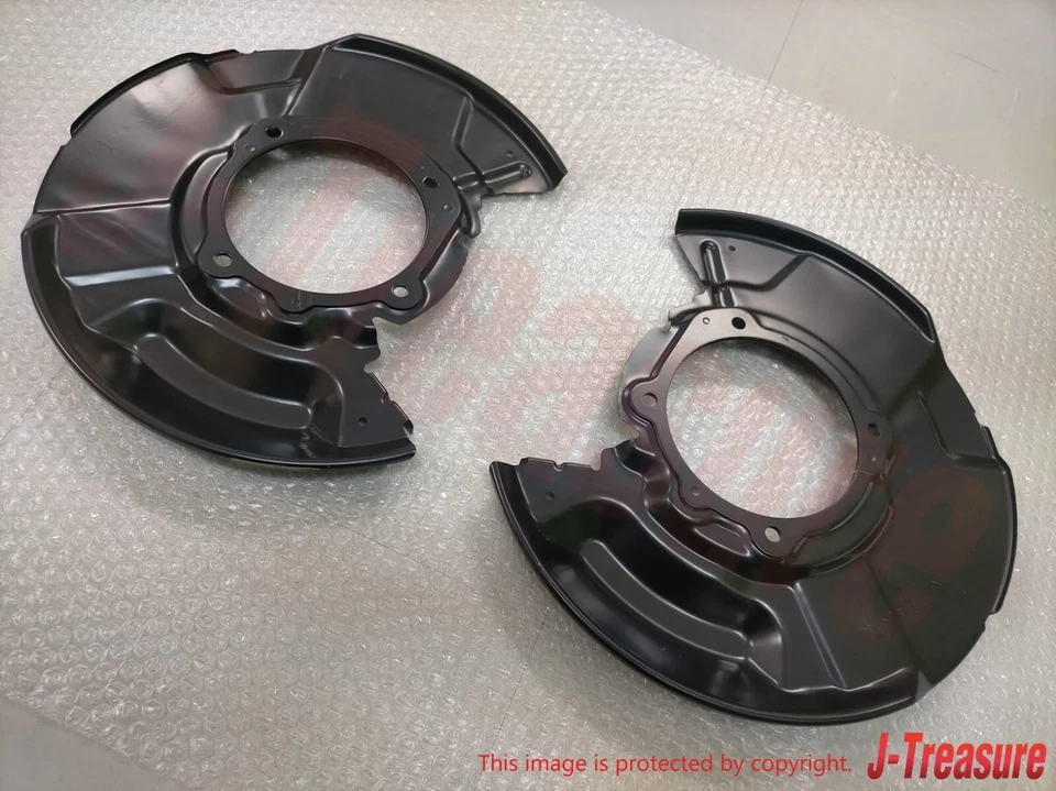 TOYOTA 4RUNNER TACOMA Juego de protectores antipolvo de freno delantero genuino diestro y izquierdo OEM Foto 3 de 4