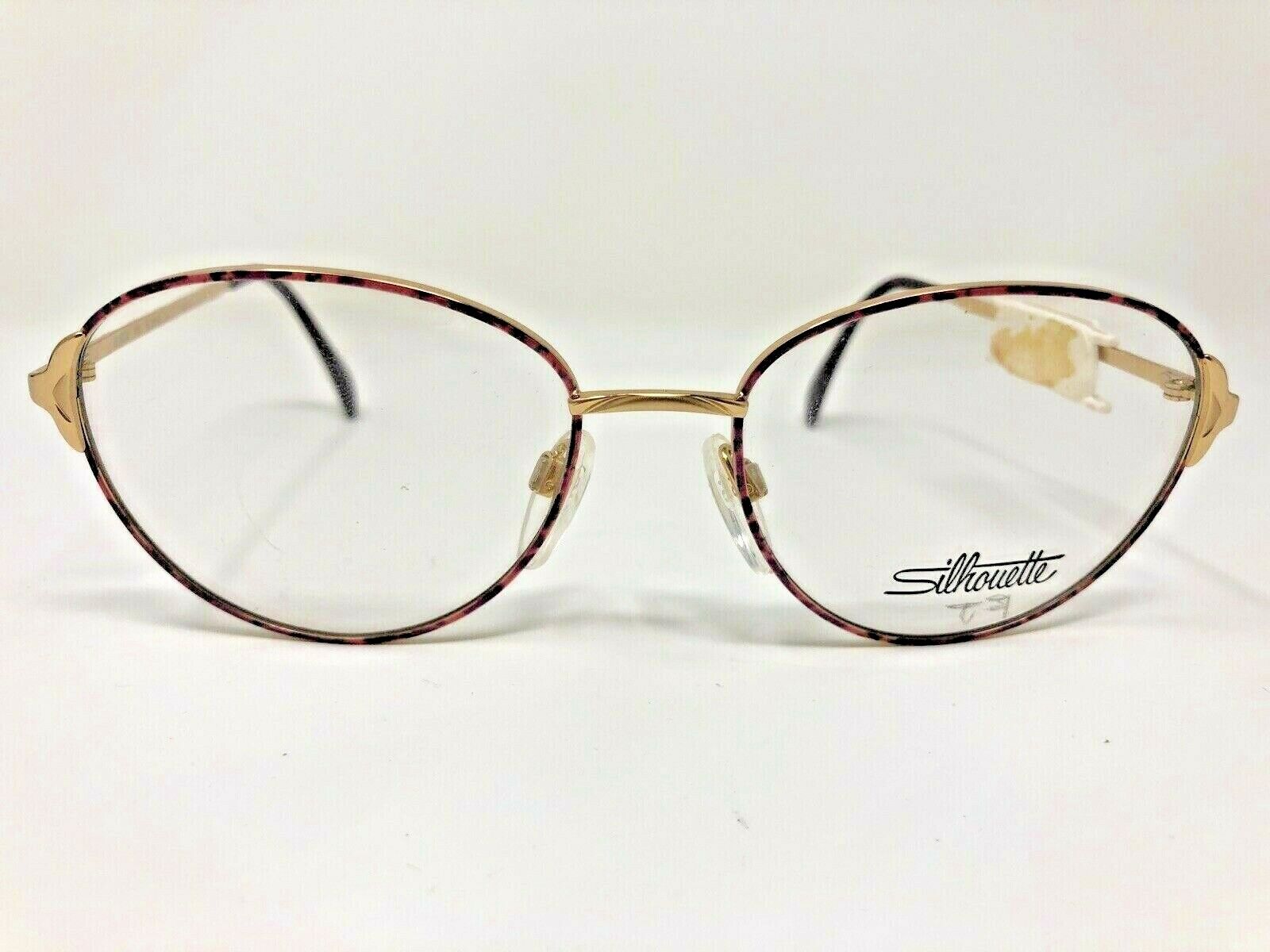 Silhouette Eyewear Eyeglasses Frame M6320 /30 V6062 54-17-135 Gold Full Rim XC47 Wysoko oceniana natychmiastowa dostawa