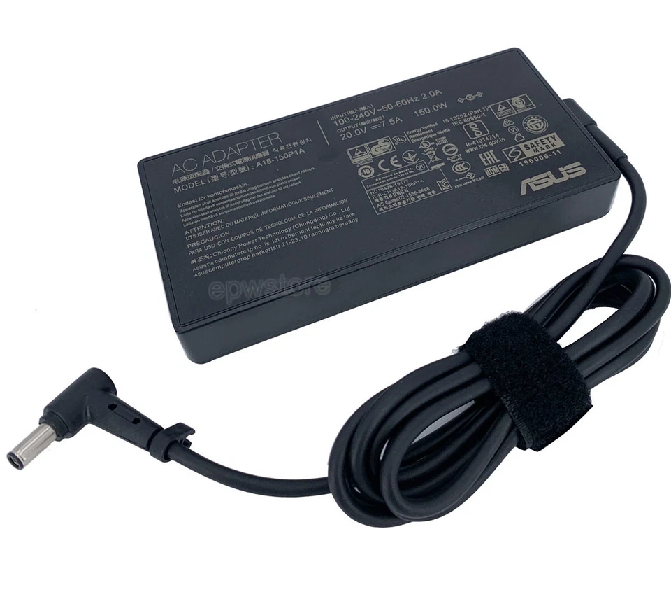 20V 150W AC Adapter Charger For ASUS TUF Gaming F15 FX506LH-HN236W A18-150P1A - Image 2 of 4