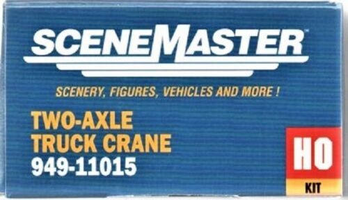 Walthers HO 1/87 Scale TWO-AXLE TRUCK CRANE w/ Boom 360° Positionable Outriggers - Afbeelding 5 van 5