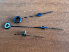 VINTAGE 16 SIZE ILLINOIS POCKET WATCH HAND SET 3 PCS