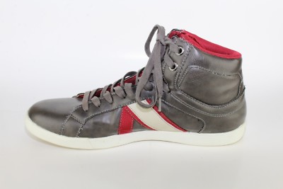 Mens Guess Brand Lace Up High Top Casual Sneakers Jayson 