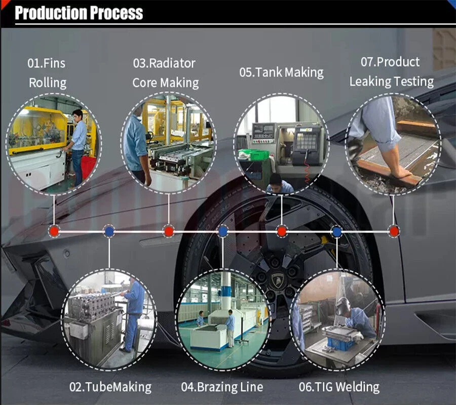 Intercooler para Subaru WRX 2008-2013/2005-2009 LEGACY GT OUTBACK XT #21821AA031 Foto 4 de 4