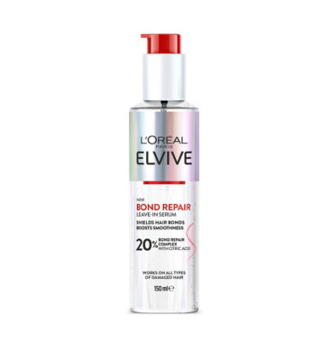 L'Oreal Paris Elvive Bond Repair Serum 20%, Elseve Bond Repair 150ml/5.07 Oz